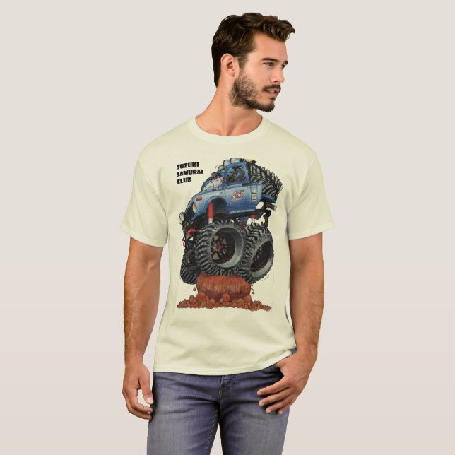 T shirt Suzuki Samurai Club (Hel framsida)