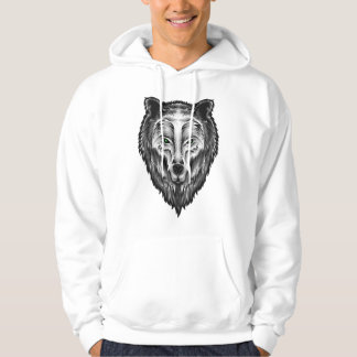 T-Shirt Sweatshirt med Guardian Spirit (Varg)