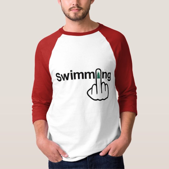 T-Shirt Swimming Flip (Framsida)