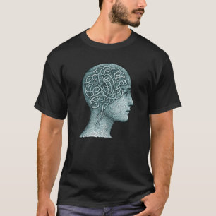 T-shirt-symbol för överanalyserande sinnen • Moder T Shirt