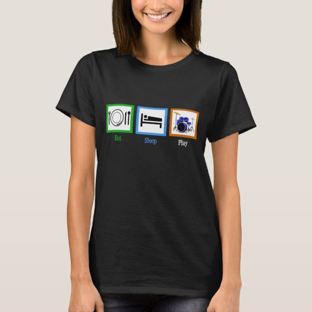 T-Shirt-T-Shirt, leve i viloläge Tröja (Framsida)