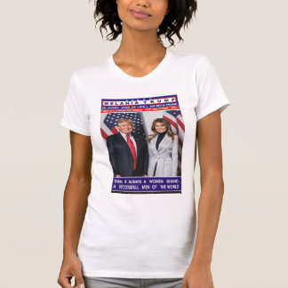 T-shirt T-shirt T-shirt-skjortor för melania-trump
