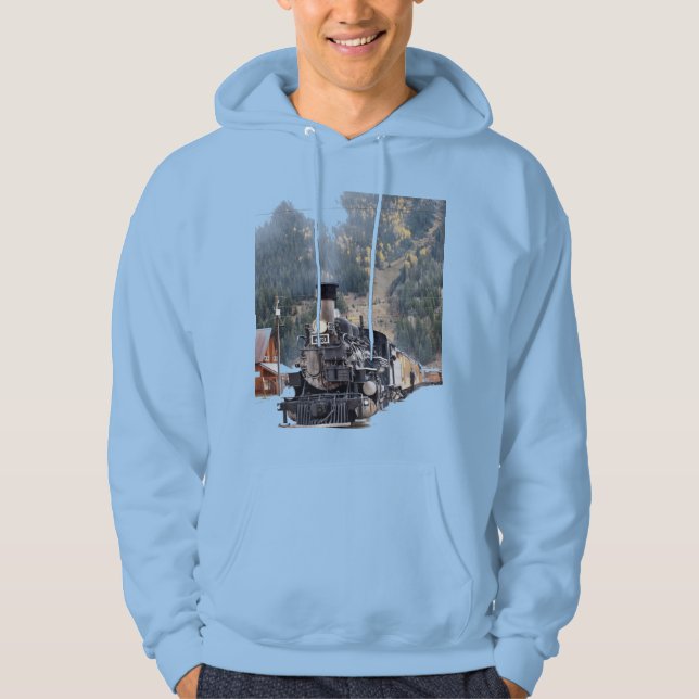 T-Shirt tåg Hoodie (Framsida)