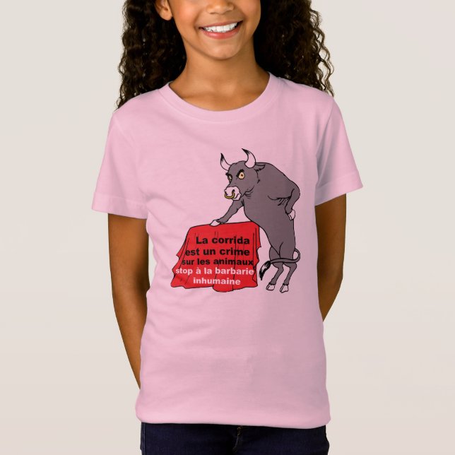 t-shirt taureau anti corrida (Framsida)