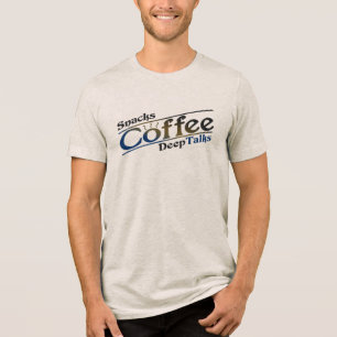 T Shirt Tee för avslappnade tillfällen med kaffedj