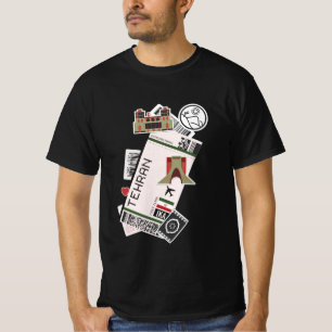T Shirt tehran iran persia-resa