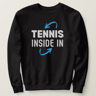 T-Shirt Tennis Inside out Logo Lång Ärmad Tröja