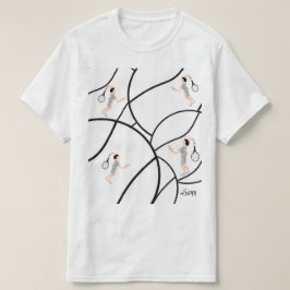 T-Shirt: Tennis vem som helst. T Shirt