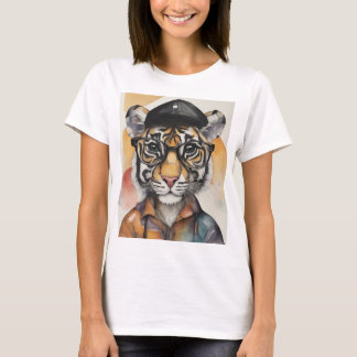 T-Shirt Tigercub-utskrift