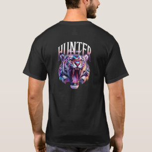 T-shirt tigre stil art pour homme, femme et enfa