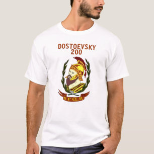 T-Shirt till 200-årsdagen av Dostoevskij