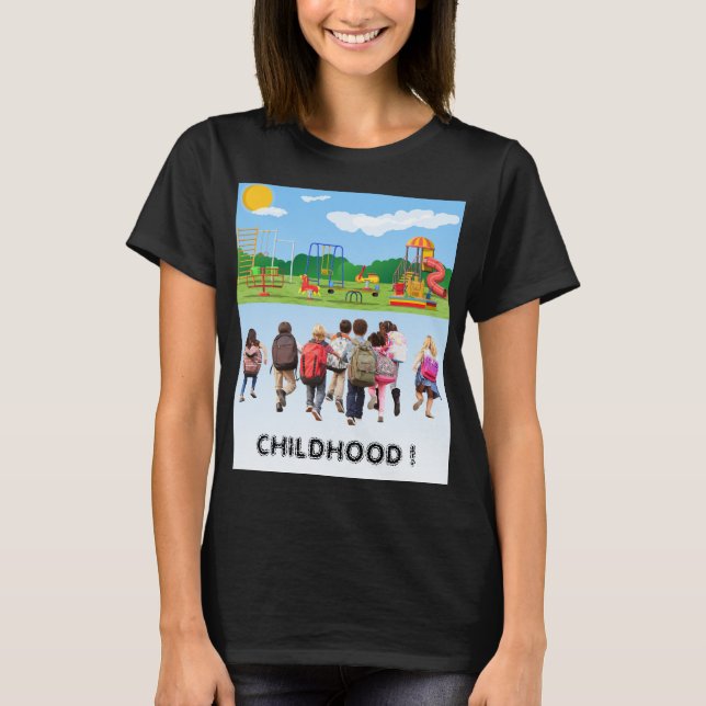 T-Shirt Till skolan (Framsida)