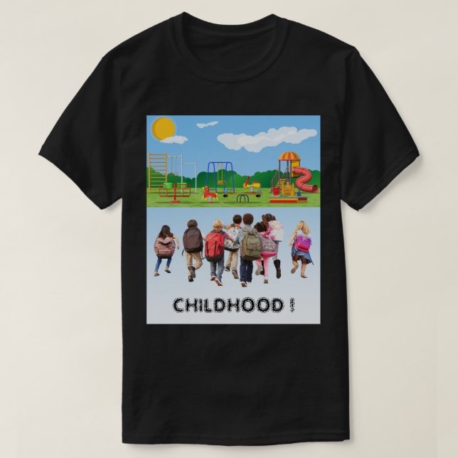 T-Shirt Till Skolan (Design framsida)