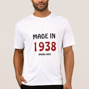 T-shirt tillverkad 1938, originaldelar