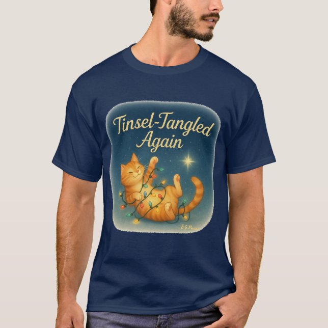 T-Shirt Tinsel-Tangled Again (Framsida)