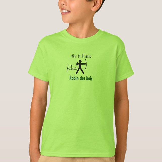 t-shirt tir à l'arc (Framsida)