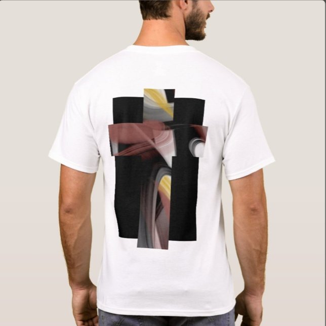 T-Shirt Trend Abstrakt Black White Power (Skapare uppladdad)
