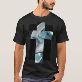 T-Shirt Trend Abstrakt Blue Ocean