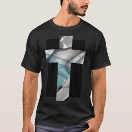 T-Shirt Trend Abstrakt Blue Ocean