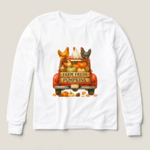 T-Shirt Tri Blend-Sweatshirts för höstbarn