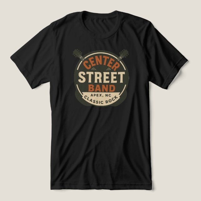 T-Shirt Tri-Blend Tröja (Design Framsida)