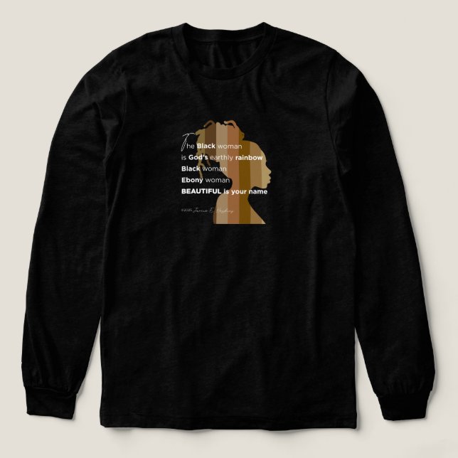 T-Shirt Tri-Blend Tröja (Design framsida)