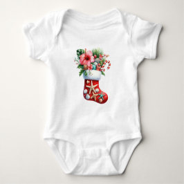 T-Shirt-Tropisk jul Familj T-tröjor T Shirt