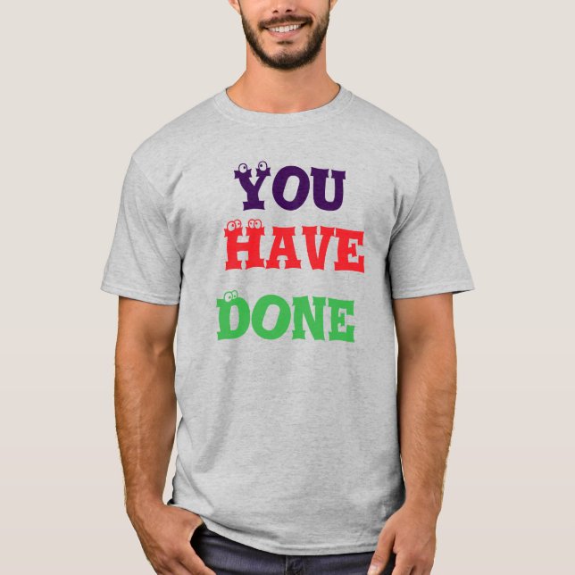 T-shirt Trycksaker av bomull (Framsida)