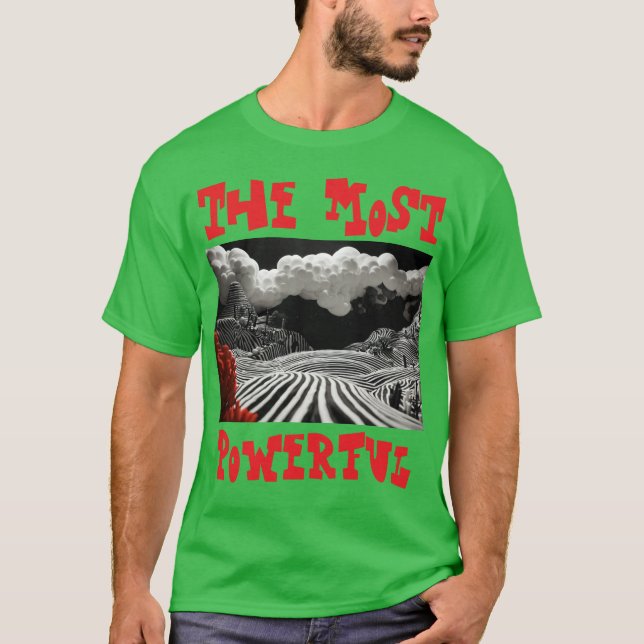 T-shirt Tryckt design av bomull (Framsida)