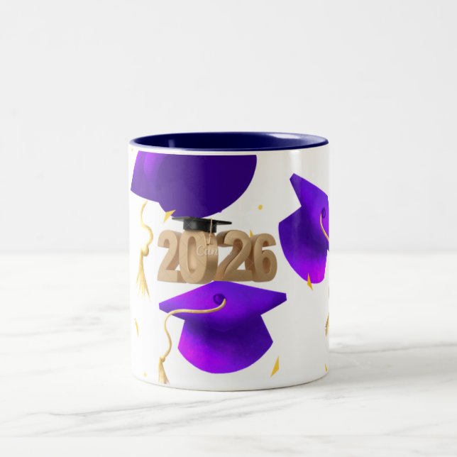 T-Shirt Två-Tonad Mugg (Center)