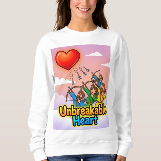 T-Shirt Unbreakable Heart (Framsida)