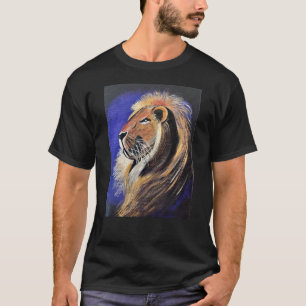 T-Shirt Unisex Black and Other Färg Lejon's Head