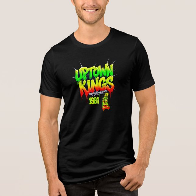 T-Shirt Uptown kings av Rebellion78  (Framsida)