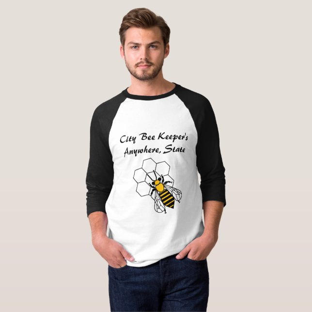 T-shirt - Urban Bee Keeper Group (Hel framsida)