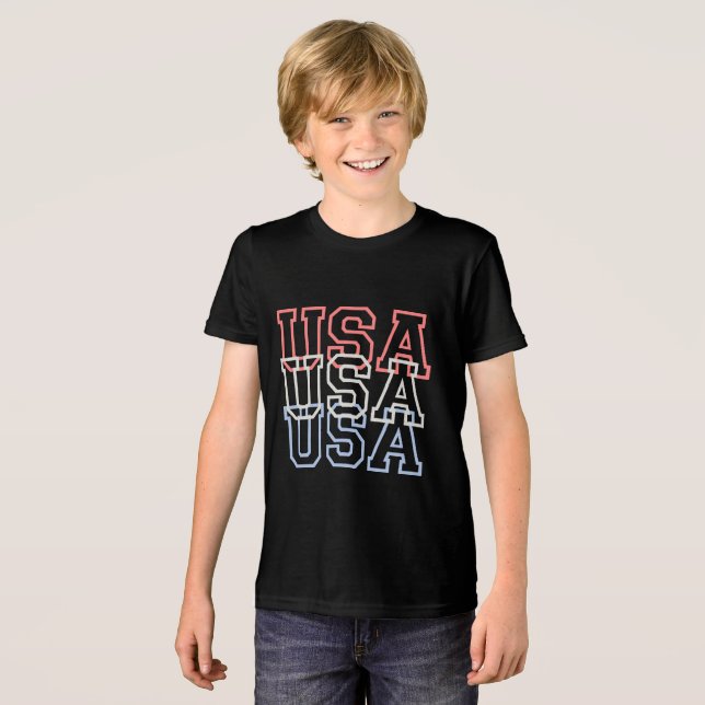 T-Shirt USA (Framsida Full)