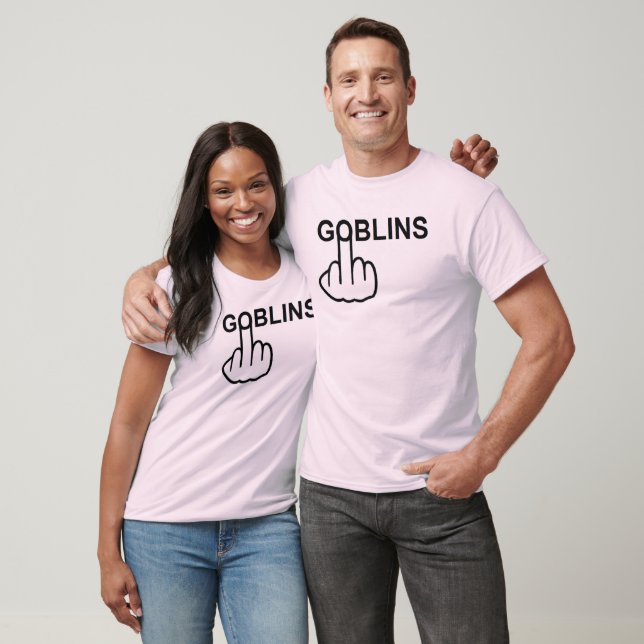T-Shirt V-Nacke Goblins Flip (Unisex)