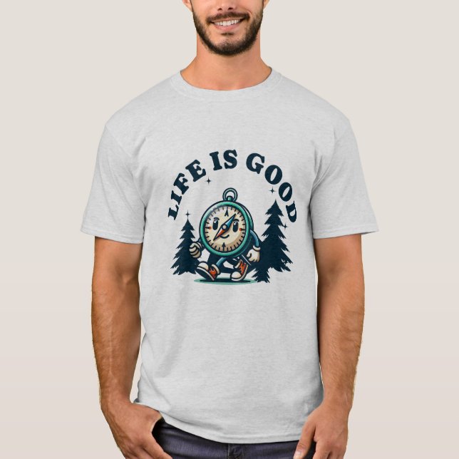 t-shirt Vacker liv är bra  (Framsida)