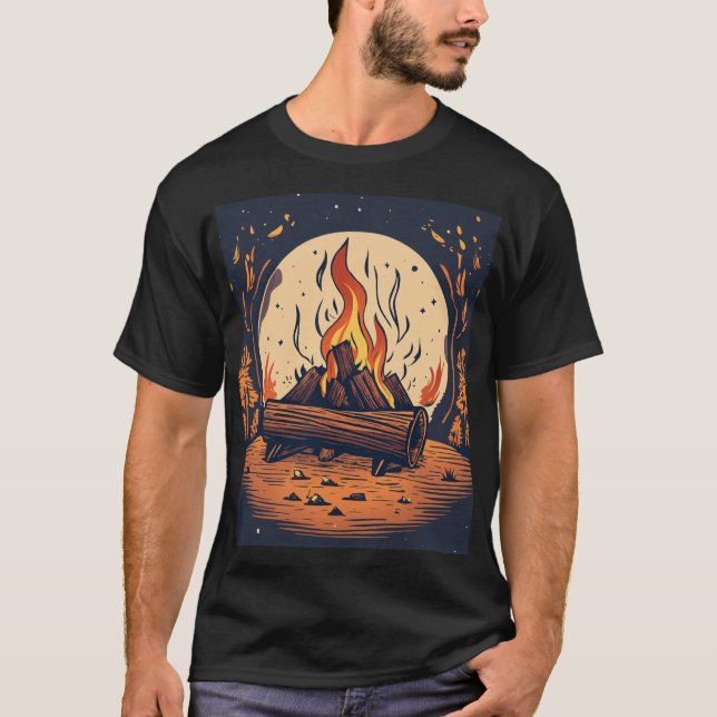 T-Shirt Vågar of Cretivity" (Framsida)