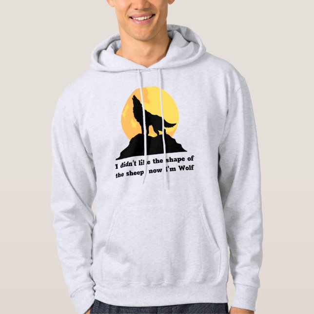T-shirt-Varg Hoodie (Framsida)
