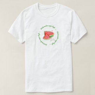 T-shirt - Vattenmelonsocker, hög