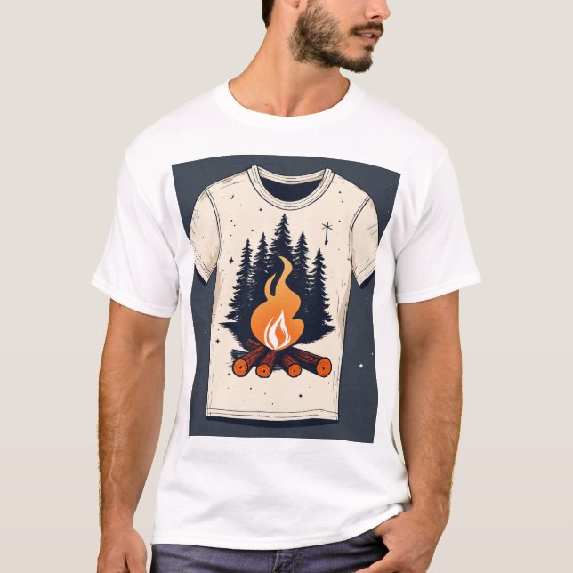 T-Shirt Vector-illustration (Framsida)