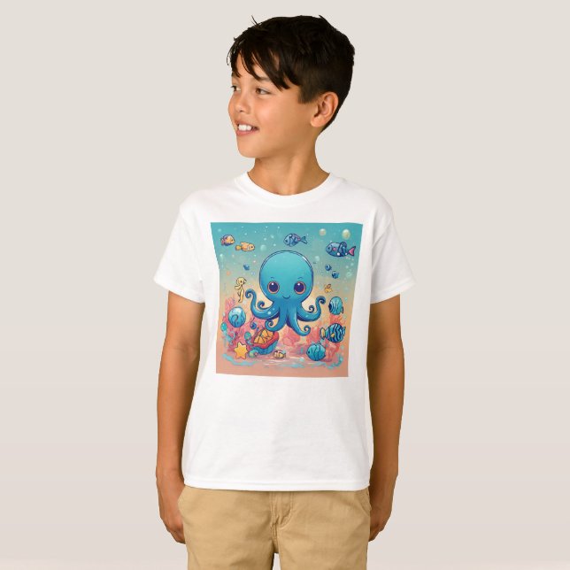 T-shirt-vektorillustration, centrerad design av en t shirt (Hel framsida)
