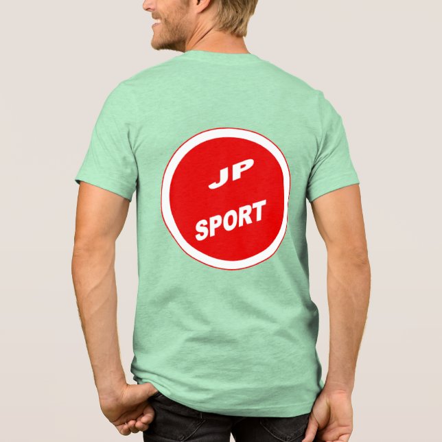 T-shirt vert dos homme  JAPAN  SPORT  (Baksida)