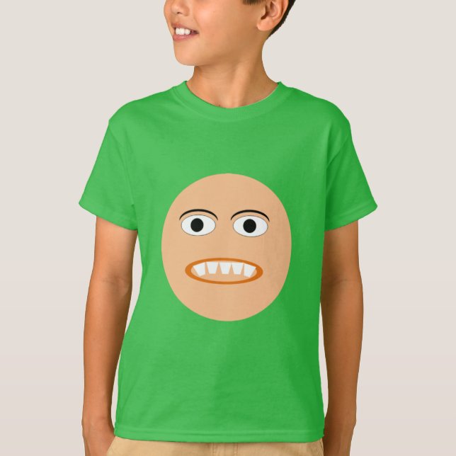 T-shirt vert trèfle pour enfants  HUMOUR  KIDS  (Framsida)