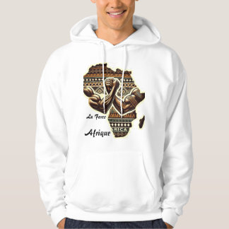 T-shirt Veste à capuche la Force Afrique Hoodie