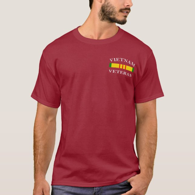 T-Shirt Vietnam Veteran (Framsida)