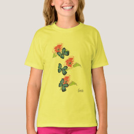 T-Shirt: Vilda blommor & fjärilar T Shirt
