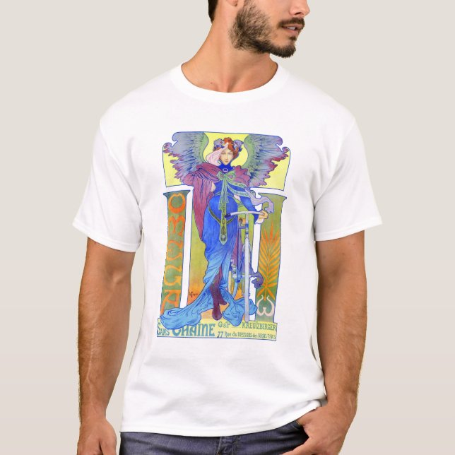 T-Shirt: Vintage Bicycle Ad-Henri Thiriet Tee (Framsida)