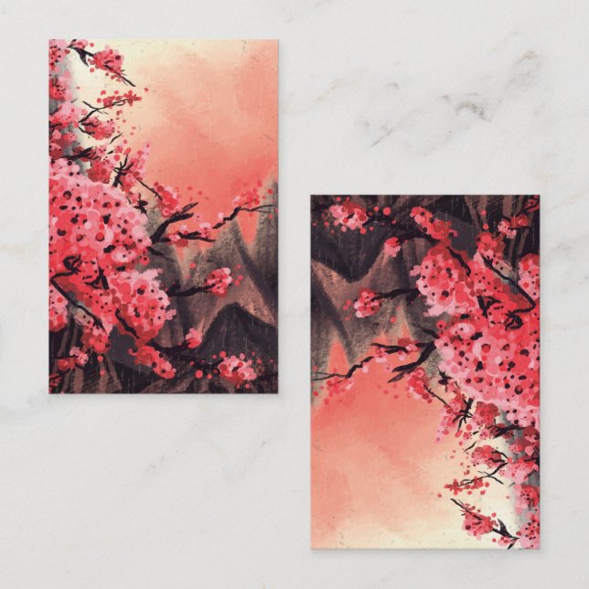 T-Shirt Visitkort (Fram/baksida)