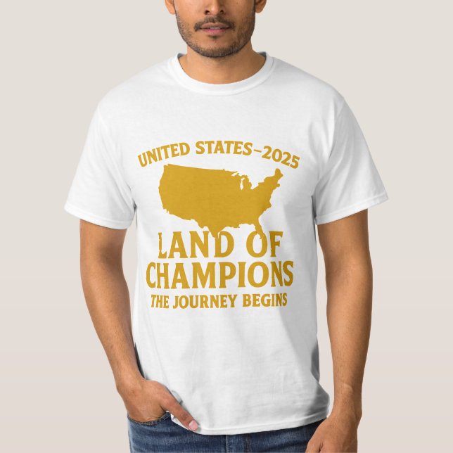 T-Shirt vm klubbs usa 2025 (Framsida)